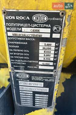 Цистерна полуприцеп Indox C438 2012 в 