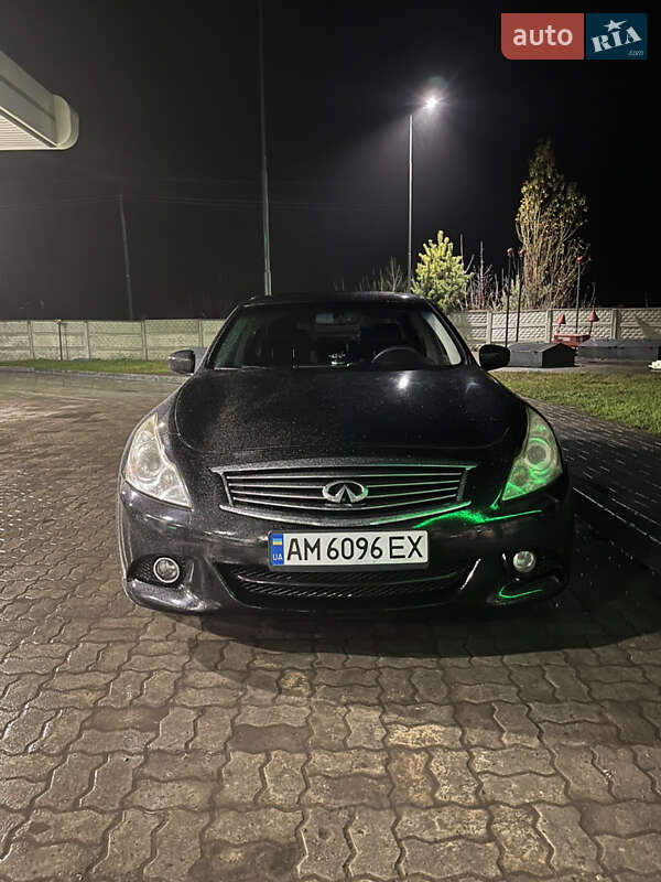 Infiniti G25 2012 Infiniti G25 2012