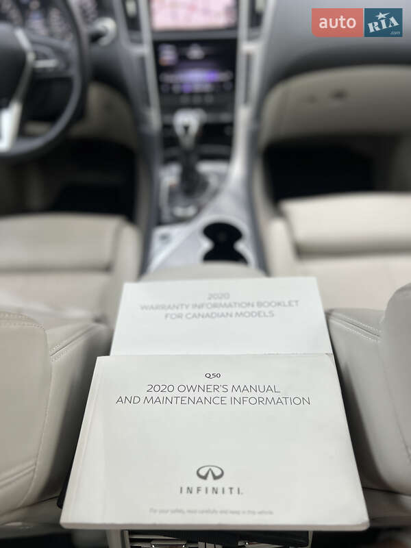 Седан Infiniti Q50 2020 в Вінниці