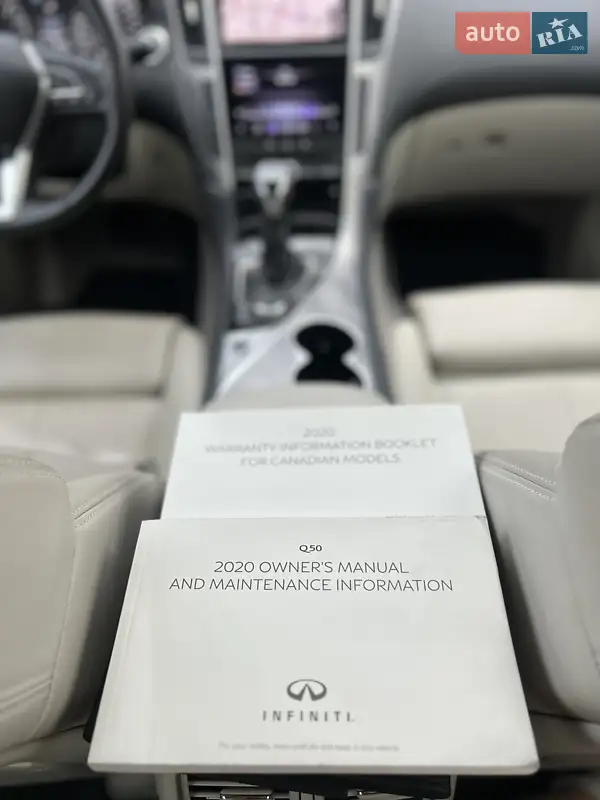 Седан Infiniti Q50 2020 в Вінниці документ