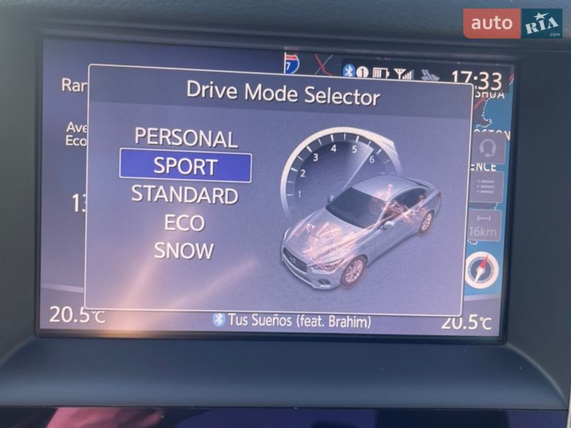 Седан Infiniti Q50 2017 в Киеве