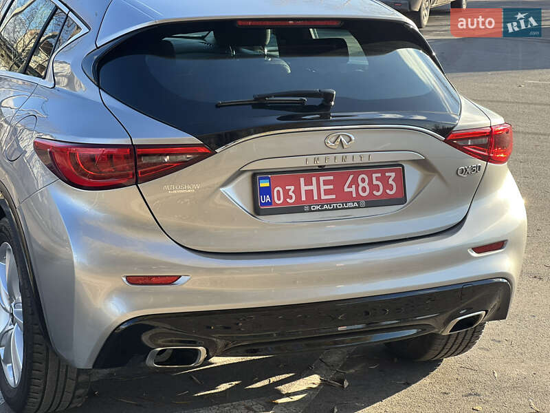 Внедорожник / Кроссовер Infiniti QX30 2017 в Здолбунове