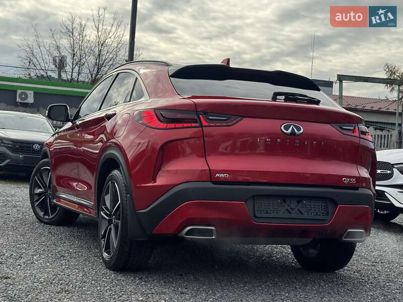 Внедорожник / Кроссовер Infiniti QX55 2022 в Тернополе