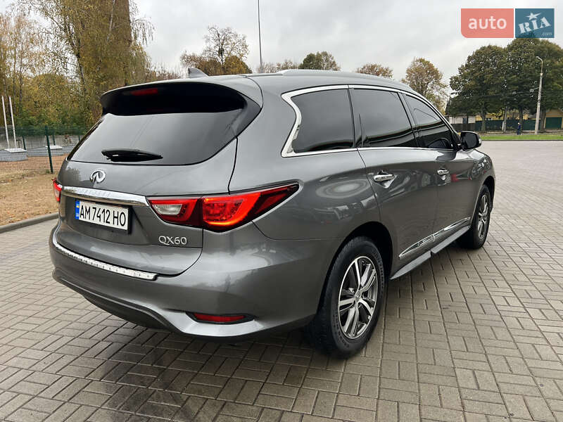 Внедорожник / Кроссовер Infiniti QX60 2017 в Житомире
