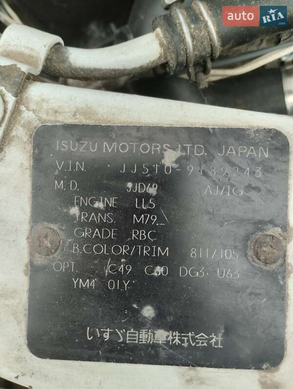 Седан Isuzu Aska 1986 в 