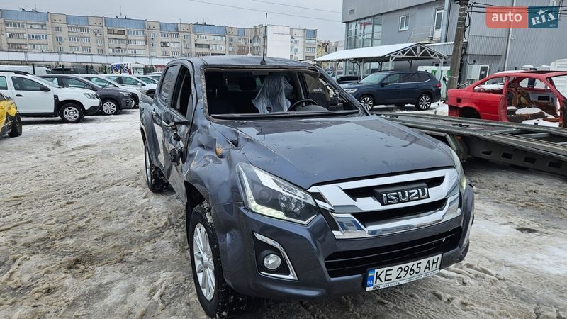2020 Isuzu D-MAX, VIN MPATFS87JLT000136:plate — фото 1 (autoria)