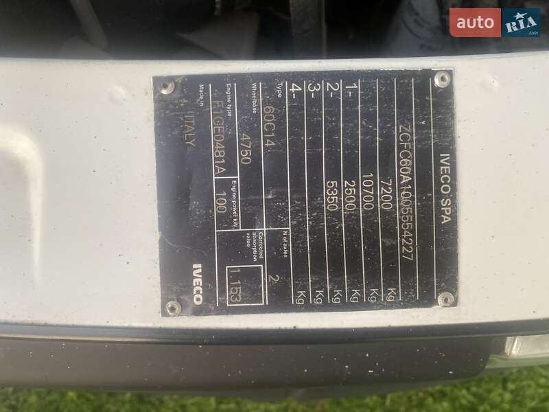 Тентований Iveco Daily 2005 в Львові