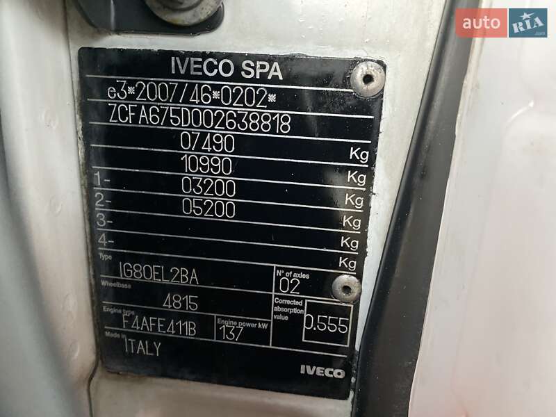 Тентований Iveco EuroCargo 2015 в Хусті фото 69 Тентований Iveco EuroCargo 2015 в Хусті