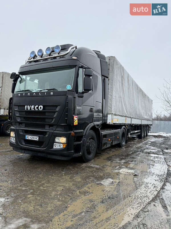 2011 Iveco Stralis, VIN WJMM1VWH404389379:plate — фото 1 (autoria)