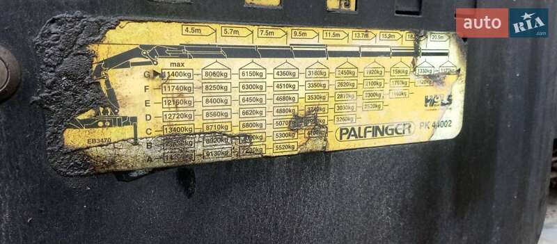 Кран-маніпулятор Iveco Trakker 2005 в Гадячі