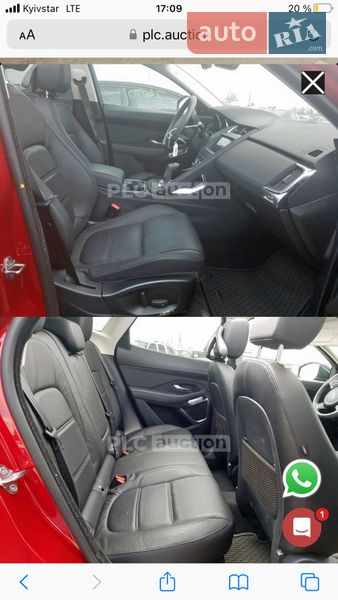 Внедорожник / Кроссовер Jaguar E-Pace 2018 в Киеве