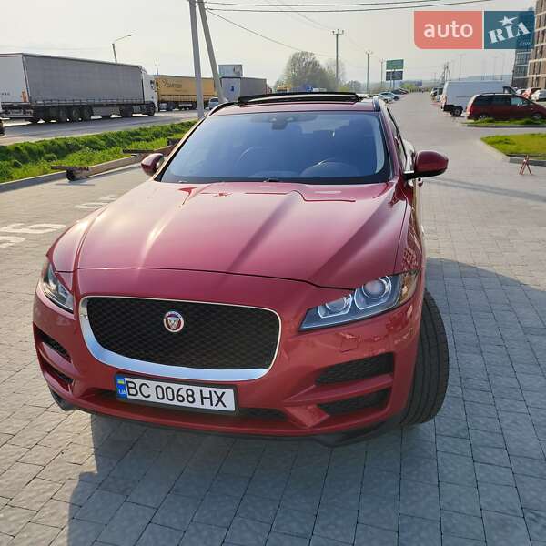 Позашляховик / Кросовер Jaguar F-Pace 2016 в Львові