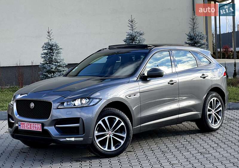 Внедорожник / Кроссовер Jaguar F-Pace 2016 в Луцке