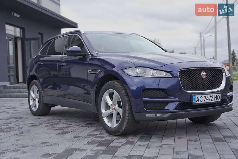 Позашляховик / Кросовер Jaguar F-Pace 2016 в Любомлі