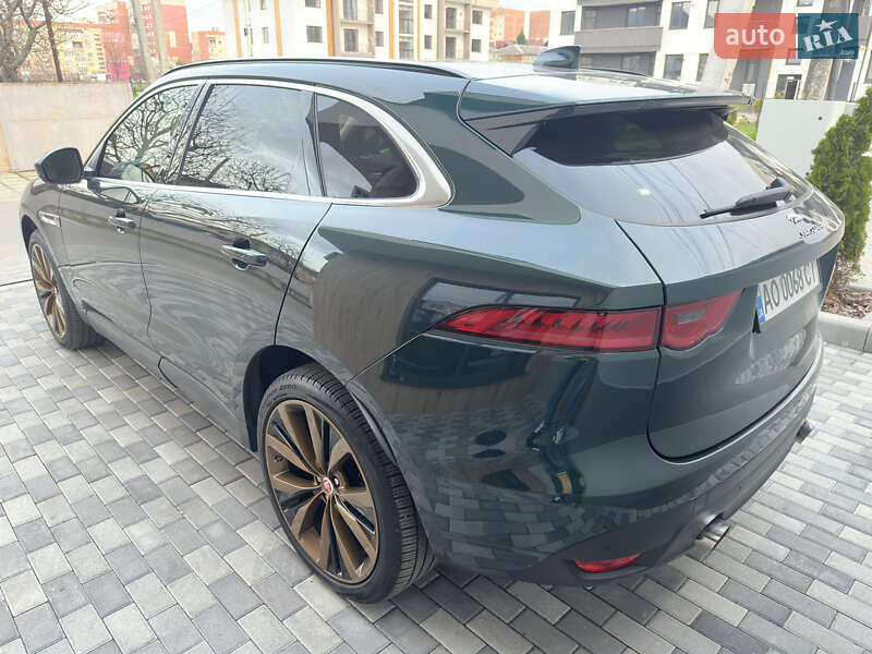 Внедорожник / Кроссовер Jaguar F-Pace 2017 в Мукачево фото 19 Внедорожник / Кроссовер Jaguar F-Pace 2017 в Мукачево