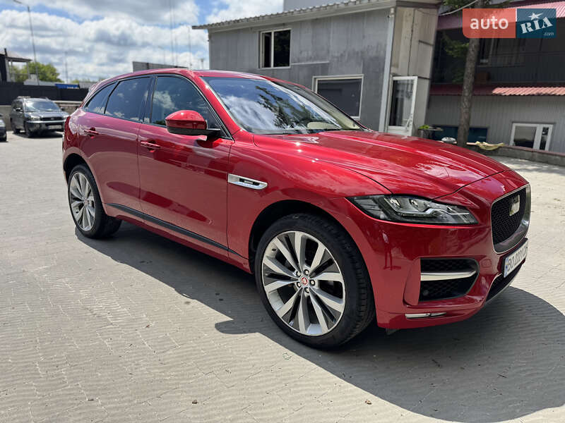 Внедорожник / Кроссовер Jaguar F-Pace 2018 в Тернополе