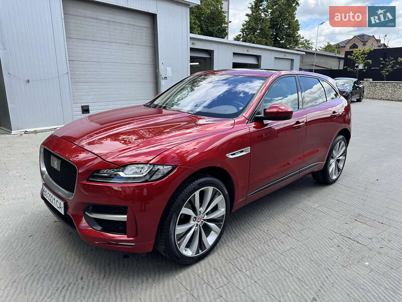 Внедорожник / Кроссовер Jaguar F-Pace 2018 в Тернополе