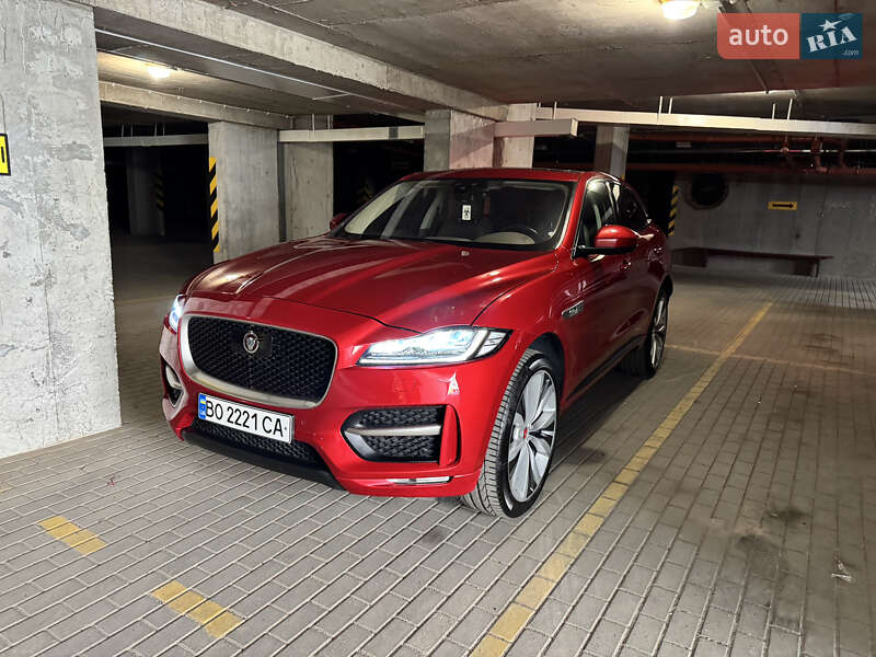 Внедорожник / Кроссовер Jaguar F-Pace 2018 в Тернополе