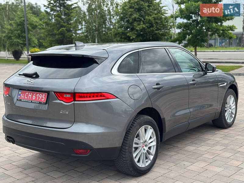Позашляховик / Кросовер Jaguar F-Pace 2018 в Івано-Франківську