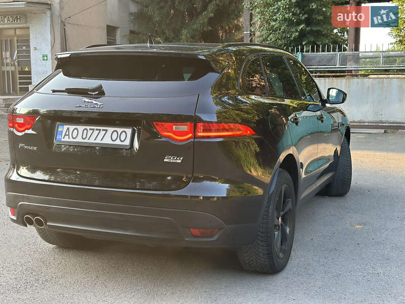 Внедорожник / Кроссовер Jaguar F-Pace 2016 в Львове