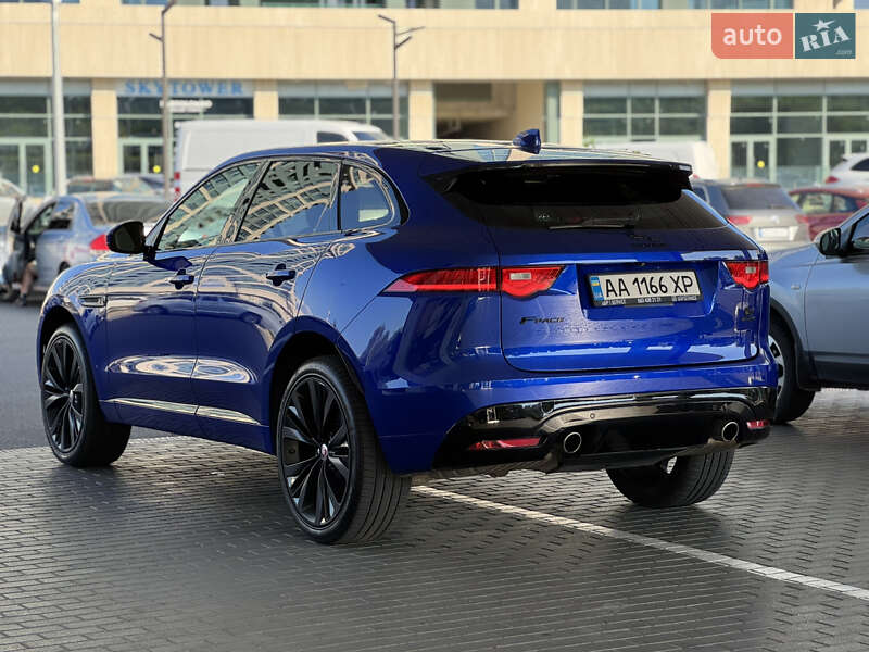 Позашляховик / Кросовер Jaguar F-Pace 2018 в Дніпрі