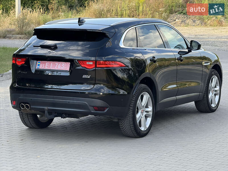 Позашляховик / Кросовер Jaguar F-Pace 2017 в Луцьку