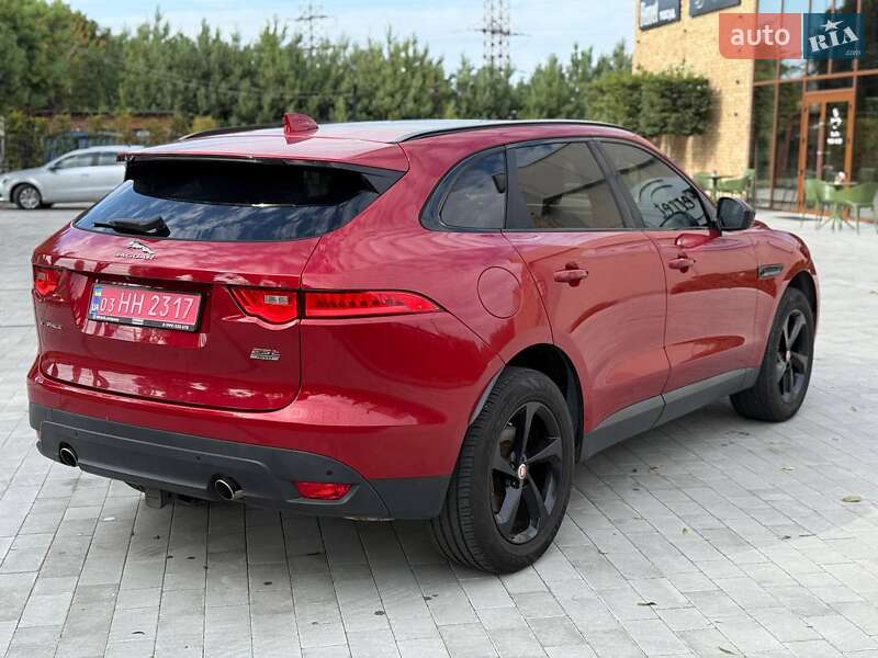 Позашляховик / Кросовер Jaguar F-Pace 2019 в Луцьку
