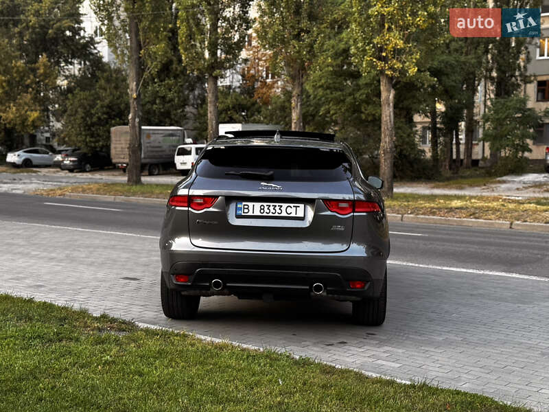 Внедорожник / Кроссовер Jaguar F-Pace 2017 в Кременчуге