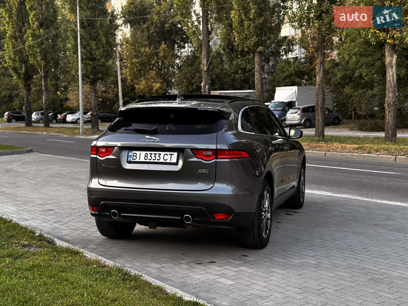Внедорожник / Кроссовер Jaguar F-Pace 2017 в Кременчуге
