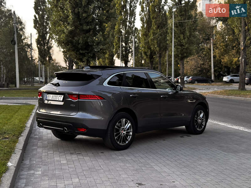 Внедорожник / Кроссовер Jaguar F-Pace 2017 в Кременчуге