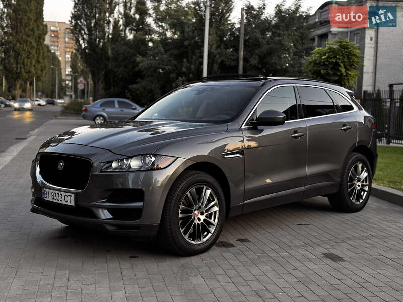 Внедорожник / Кроссовер Jaguar F-Pace 2017 в Кременчуге