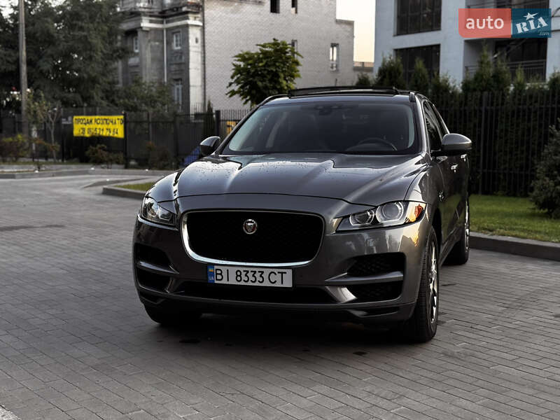 Внедорожник / Кроссовер Jaguar F-Pace 2017 в Кременчуге