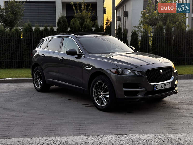 Внедорожник / Кроссовер Jaguar F-Pace 2017 в Кременчуге