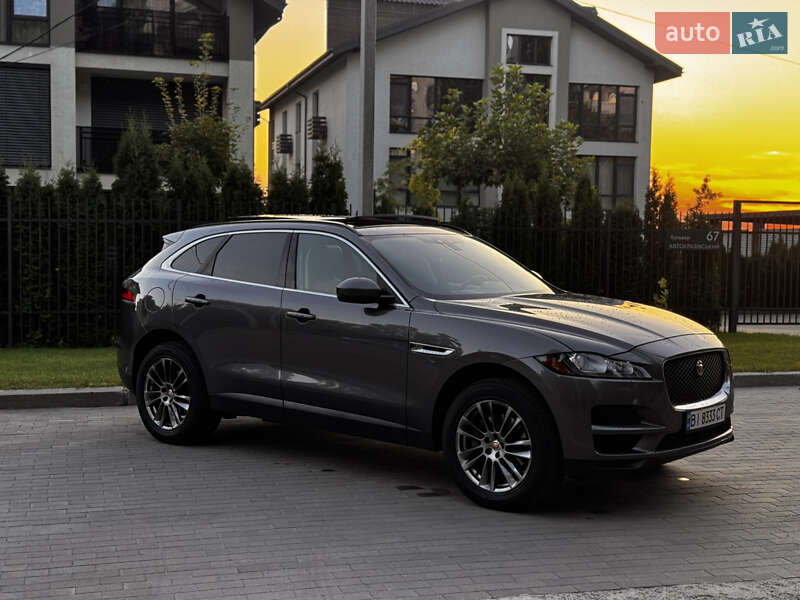 Внедорожник / Кроссовер Jaguar F-Pace 2017 в Кременчуге