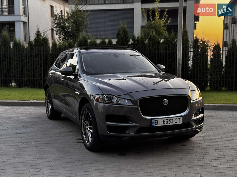 Внедорожник / Кроссовер Jaguar F-Pace 2017 в Кременчуге