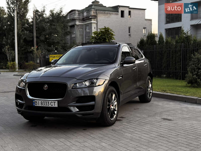 Внедорожник / Кроссовер Jaguar F-Pace 2017 в Кременчуге