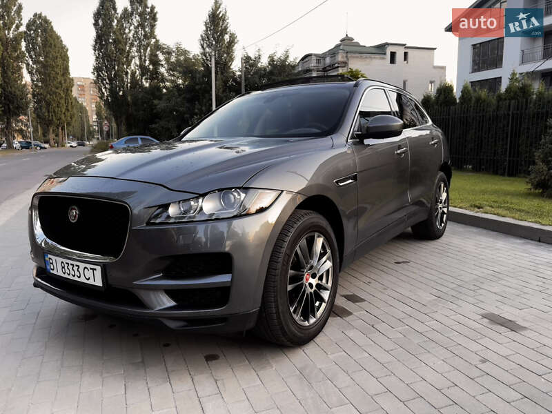 Внедорожник / Кроссовер Jaguar F-Pace 2017 в Кременчуге
