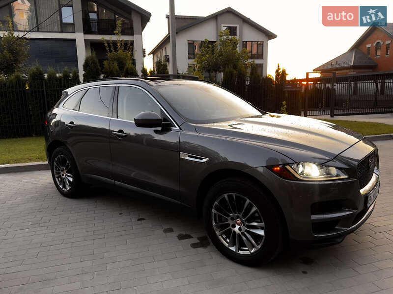 Внедорожник / Кроссовер Jaguar F-Pace 2017 в Кременчуге