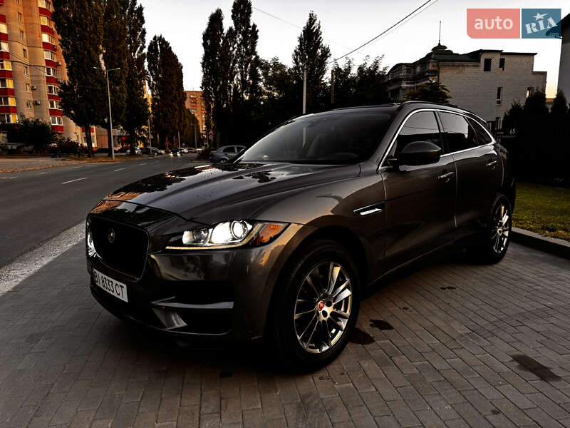 Внедорожник / Кроссовер Jaguar F-Pace 2017 в Кременчуге