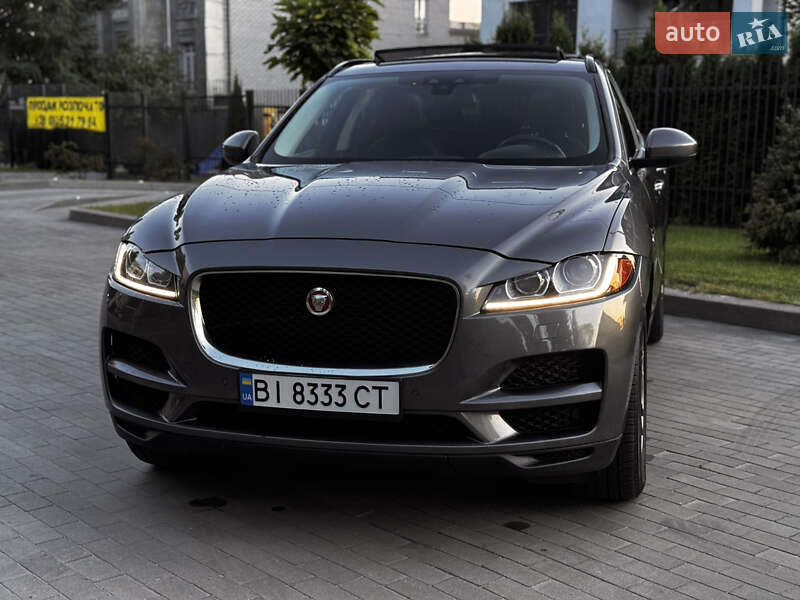 Внедорожник / Кроссовер Jaguar F-Pace 2017 в Кременчуге