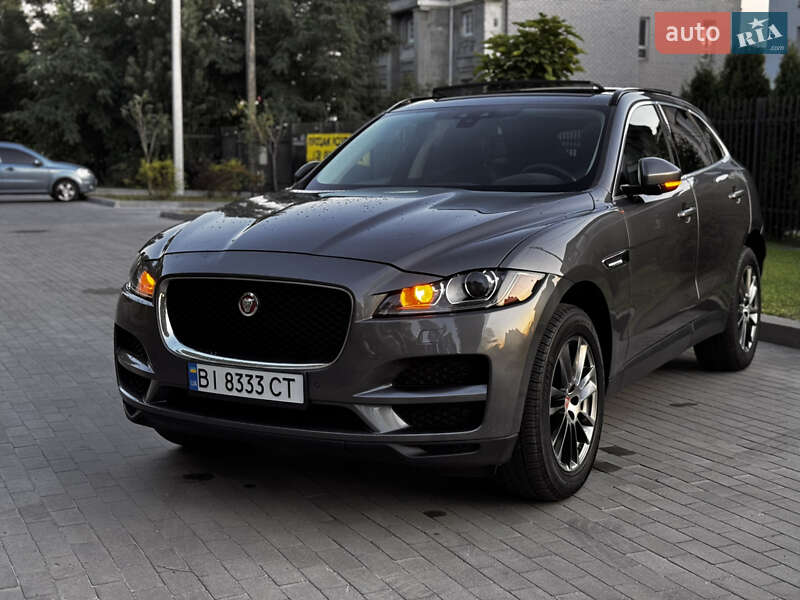 Внедорожник / Кроссовер Jaguar F-Pace 2017 в Кременчуге