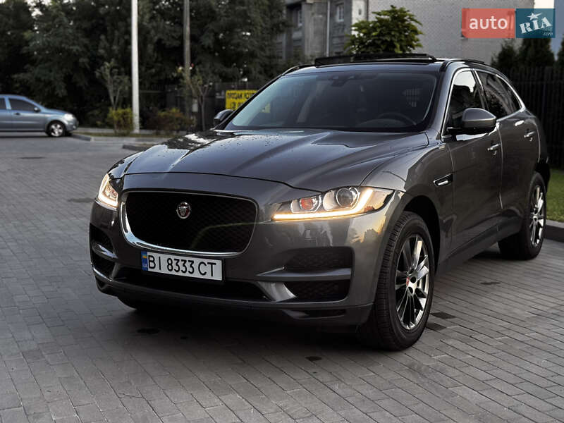 Внедорожник / Кроссовер Jaguar F-Pace 2017 в Кременчуге