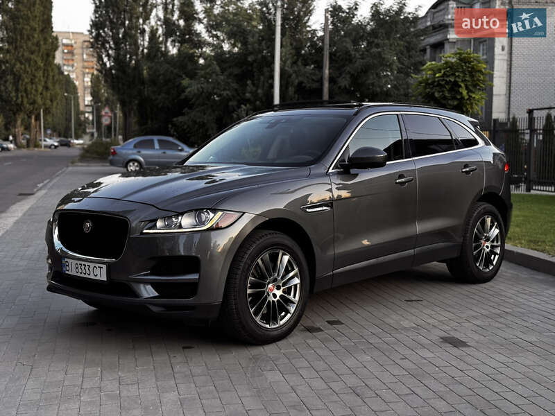 Внедорожник / Кроссовер Jaguar F-Pace 2017 в Кременчуге