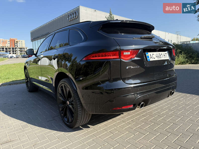 Внедорожник / Кроссовер Jaguar F-Pace 2016 в Луцке