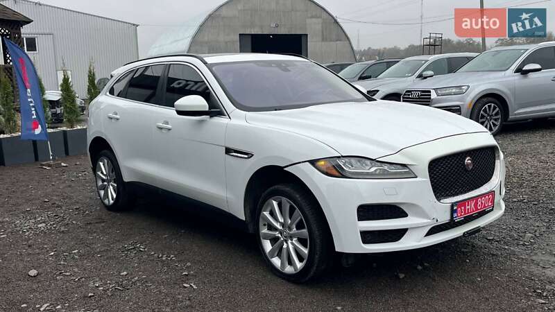 Внедорожник / Кроссовер Jaguar F-Pace 2016 в Луцке