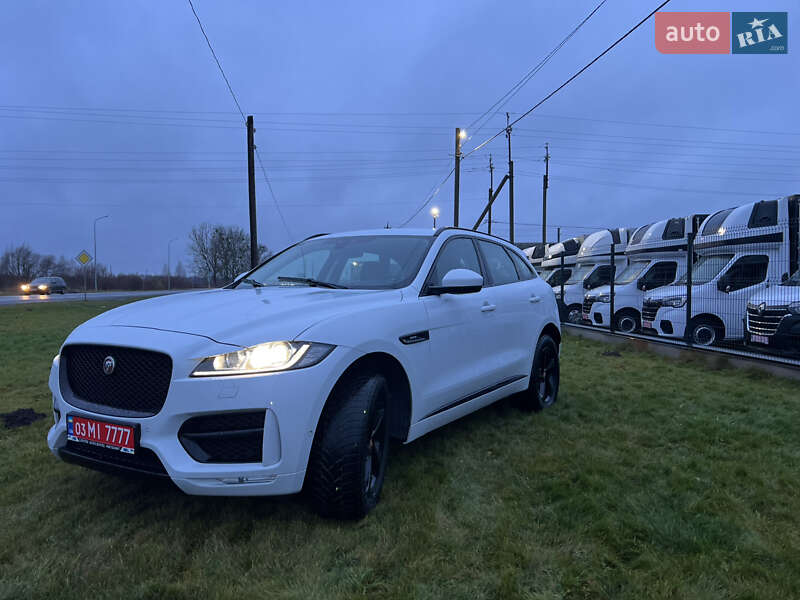 Внедорожник / Кроссовер Jaguar F-Pace 2017 в Ковеле