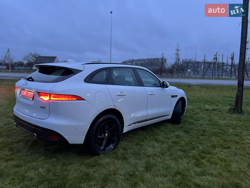 Внедорожник / Кроссовер Jaguar F-Pace 2017 в Ковеле