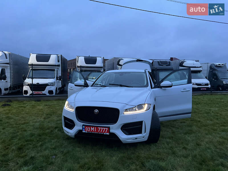 Внедорожник / Кроссовер Jaguar F-Pace 2017 в Ковеле