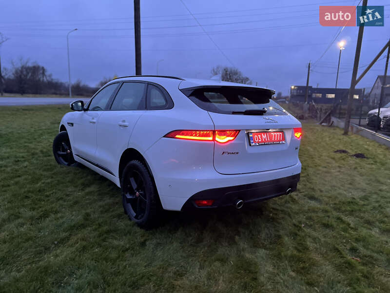 Внедорожник / Кроссовер Jaguar F-Pace 2017 в Ковеле