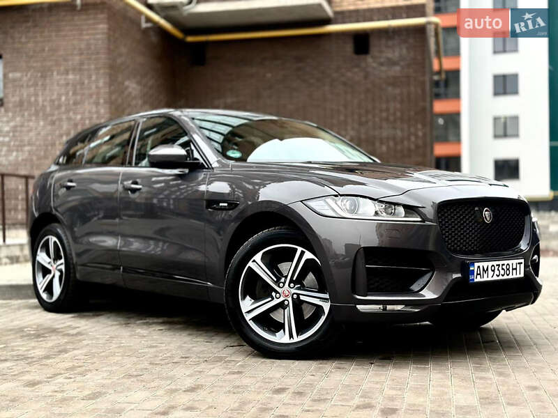Внедорожник / Кроссовер Jaguar F-Pace 2016 в Житомире
